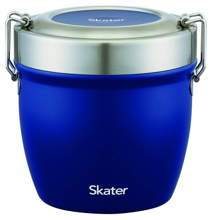 Skater Blue Stainless Steel Insulated Lunch Box 800ml Rice Bowl - STLBD8