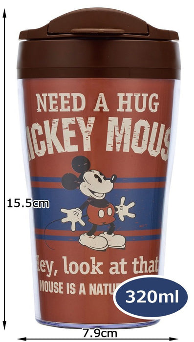 Skater Disney Mickey Mouse 320ml Insulated Thermo Mug Made in Japan