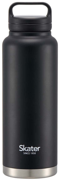 Skater Black 1200ml Stainless Steel Insulated Mug with Screw Handle