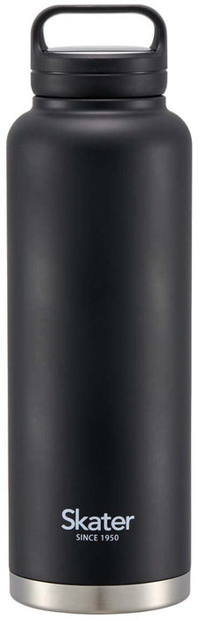 Skater 1500Ml Black Insulated Stainless Steel Mug Bottle with Screw Handle