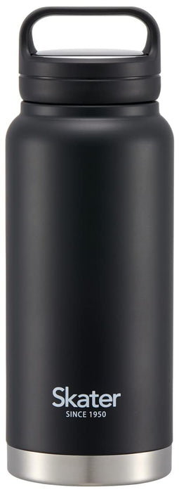 Skater 800Ml Insulated Stainless Steel Mug Bottle with Screw Handle Black