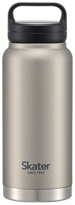 Skater 800Ml Silver Insulated Stainless Steel Mug Bottle with Screw Handle
