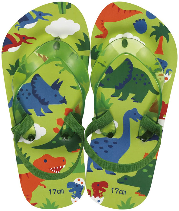 Skater Dinosaur Kids Beach Sandals 17cm - Comfortable Summer Footwear