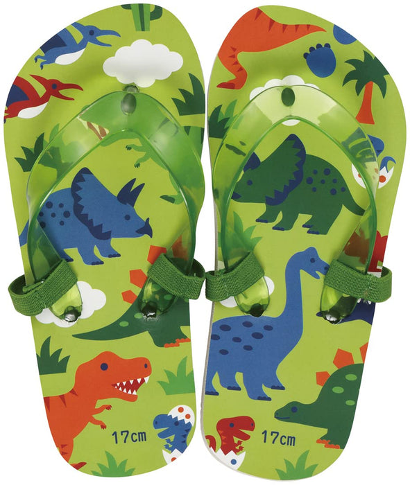 Skater Dinosaur Kids Beach Sandals 17cm - Comfortable Summer Footwear