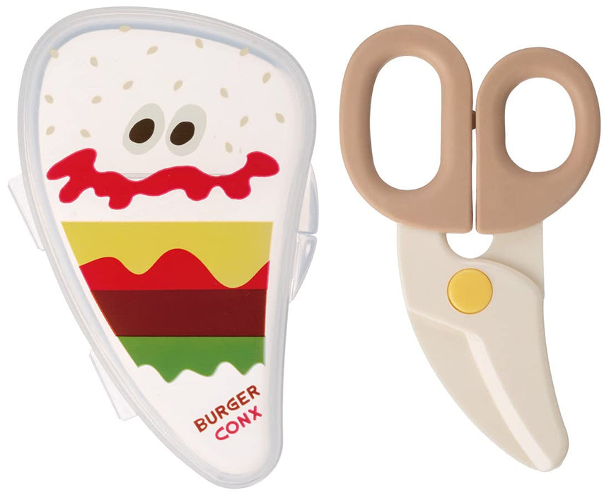 Skater Baby Food Cutter Bfc1-A Kitchen Scissors for Burger and Conks