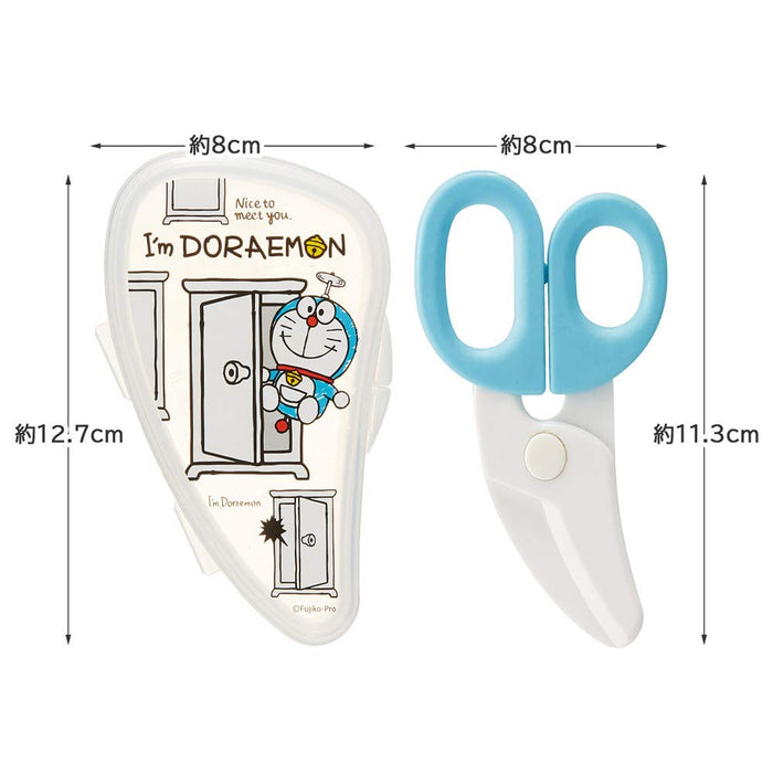 Skater Doraemon Sanrio Baby Food Cutter - Kitchen Scissors BFC1-A