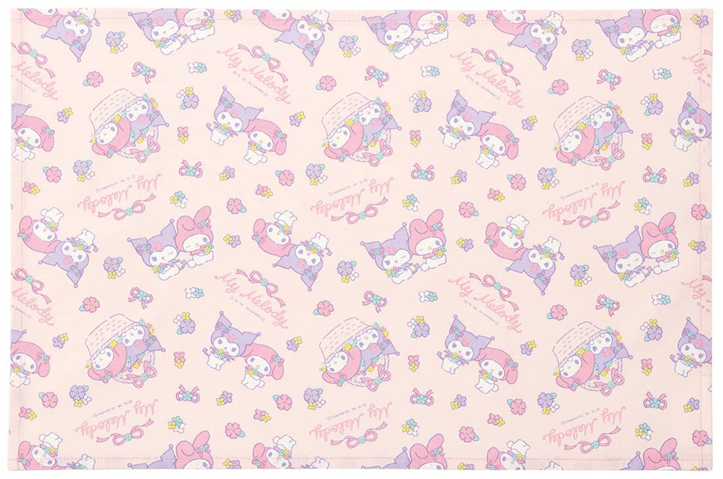 Skater My Melody Sanrio Large Placemat 60x40cm with Name Tag LTM1-A