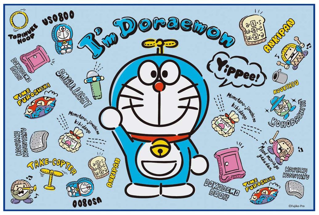 Skater Doraemon Stuffed Toy Leisure Sheet S 60x90cm by Sanrio Vs1
