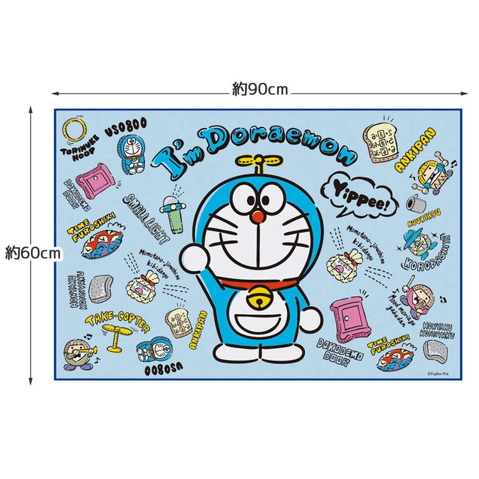 Skater Doraemon Stuffed Toy Leisure Sheet S 60x90cm by Sanrio Vs1