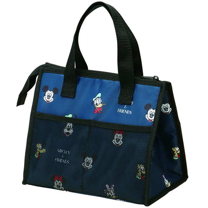 Skater Disney Mickey Mouse 2-Tier Eco Lunch Bag Non-Tipping Kclw1