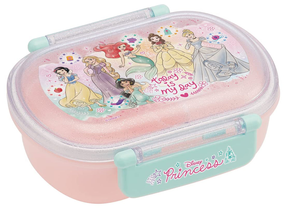 Skater Disney Princess Lunch Box for Kids Girls 360ml Antibacterial - Made in Japan
