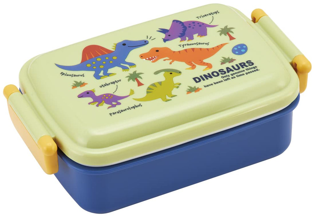Skater Dinosaur Picture Antibacterial Lunch Box 450ml for Children Made in Japan
