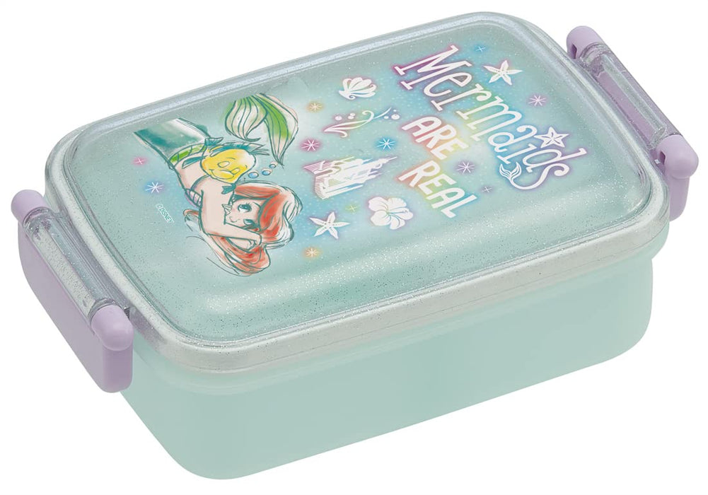 Skater Kids Disney Ariel Lunch Box 450ml Antibacterial Japan-Made for Girls