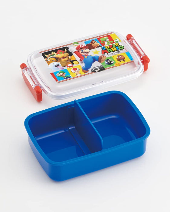 Skater Brand 450ml Super Mario Antibacterial Kids Lunch Box - Made in Japan