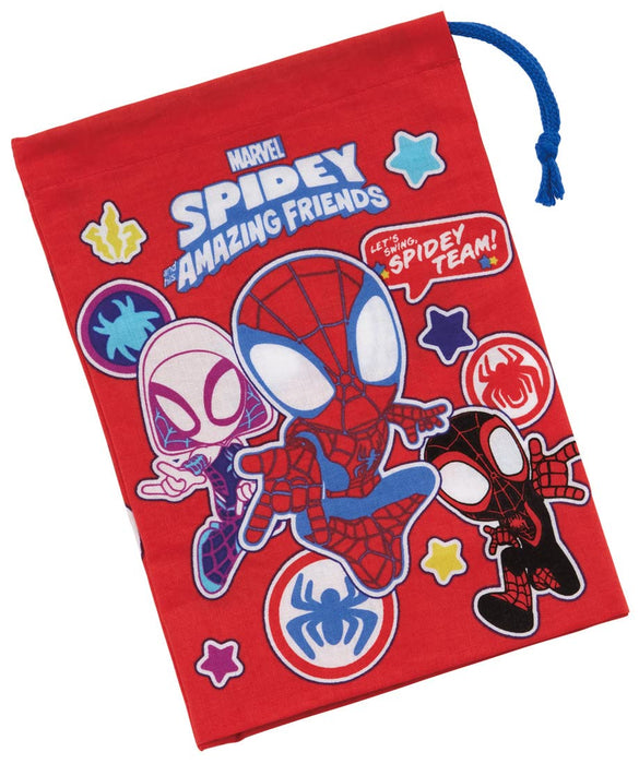Skater Spider-Man Marvel Boys Lunch Box Set 21x15cm Made in Japan KB62-A