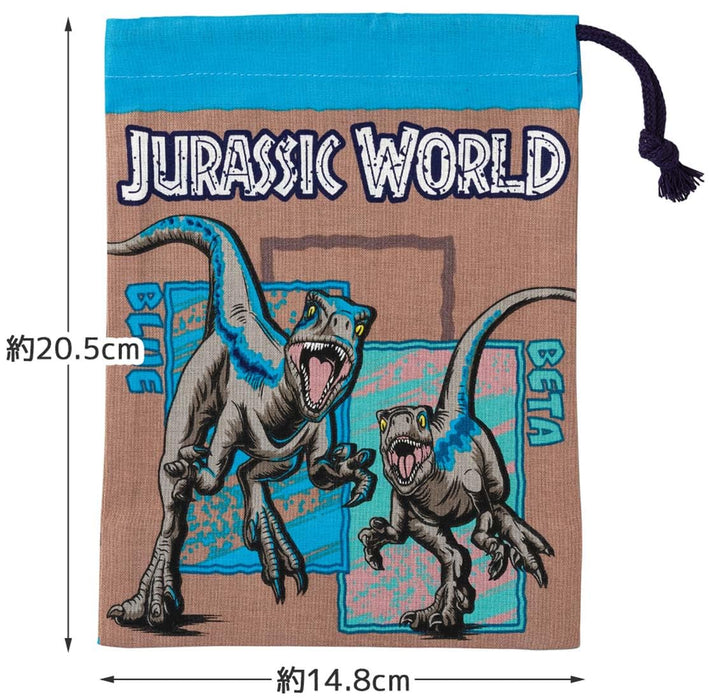 Skater Brand Lunchbox und Bechertasche Set Jurassic World Thema KB63-A