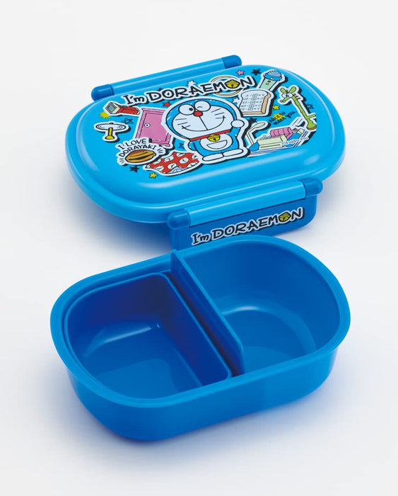 Skater Doraemon Sticker Lunch Box for Children 360ml Antibacterial Made in Japan