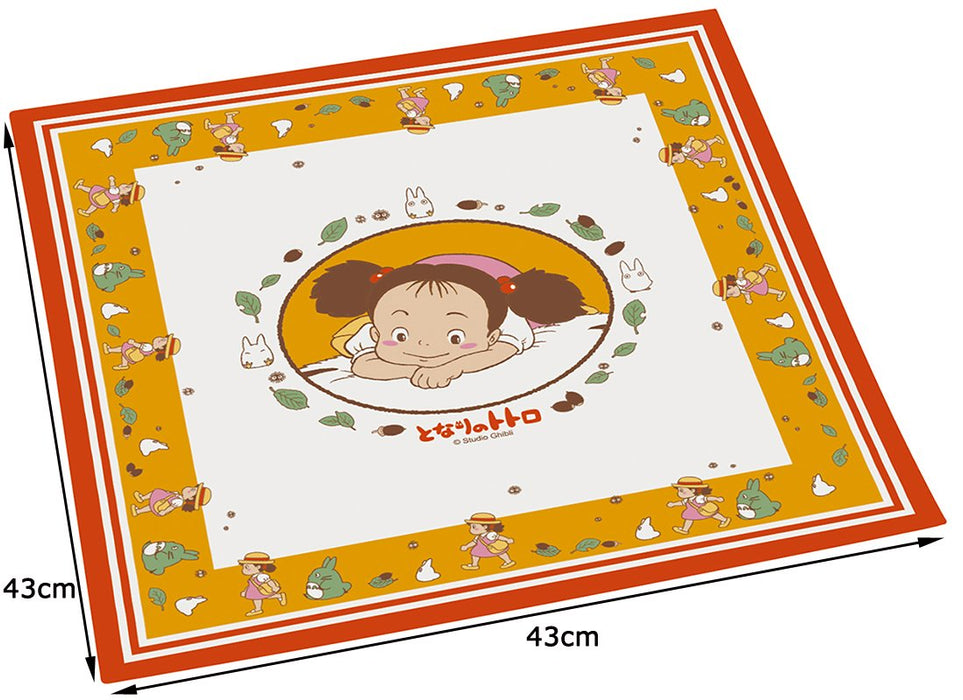 Boîte à lunch Skater Mon voisin Totoro Mei Girl avec tissu 43x43 cm - Fabriquée au Japon