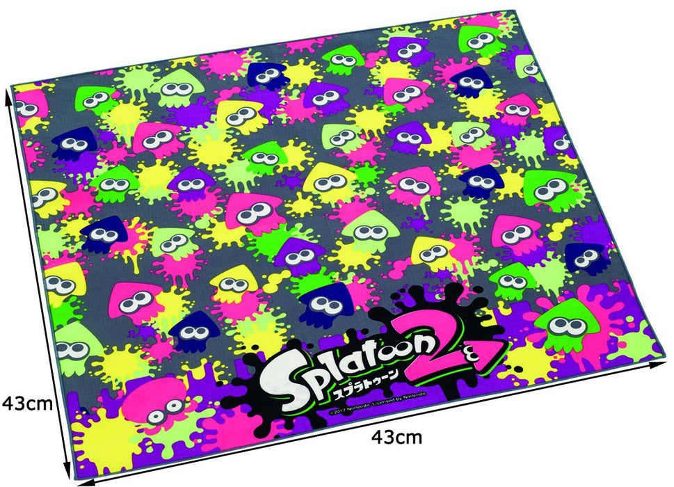 Skater Splatoon 2 Boy Lunch Box with 43x43cm Cloth Made in Japan