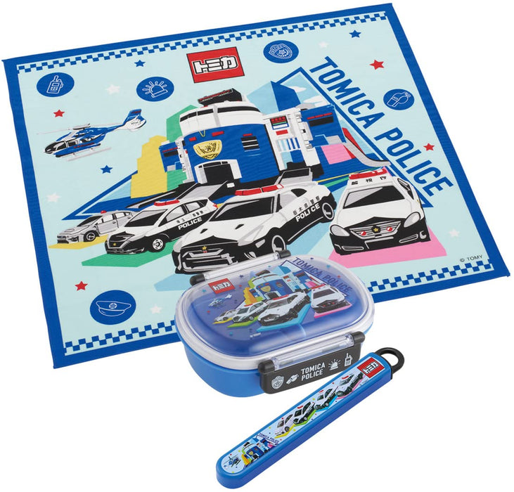 Skater Tomica 22 Boy's 43X43Cm Lunch Box with Lunch Cloth Made in Japan
