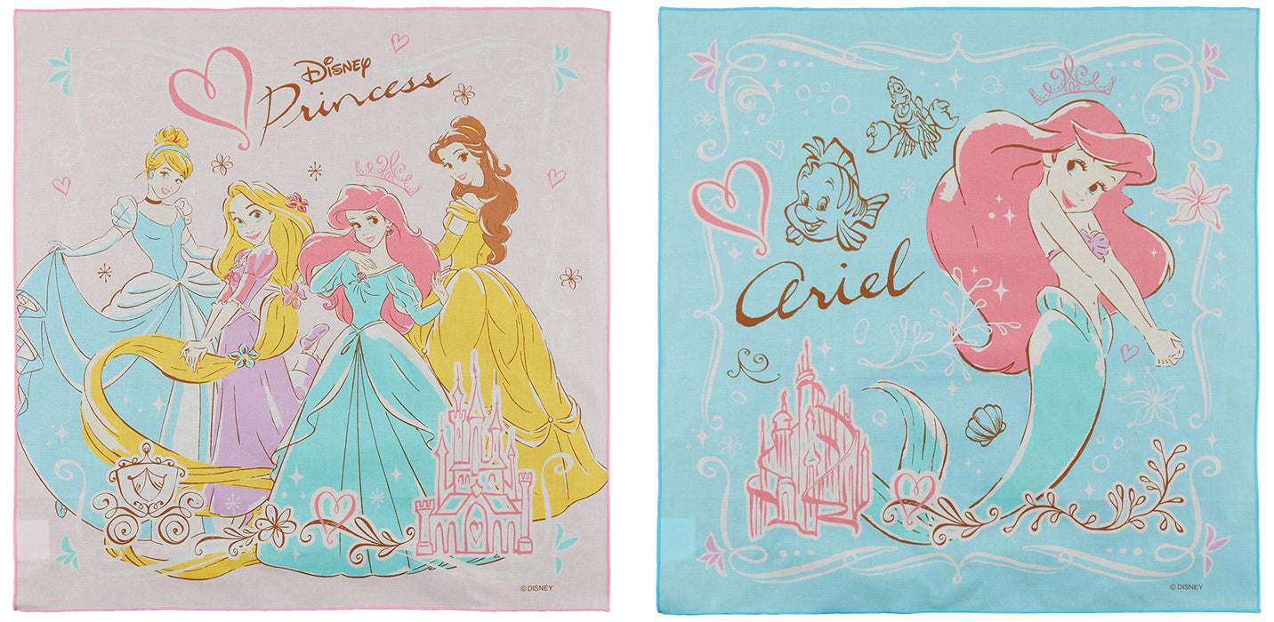 Skater Disney Princess Girls Lunch Box and Cloth Set of 2 Made in Japan KB4WN-A