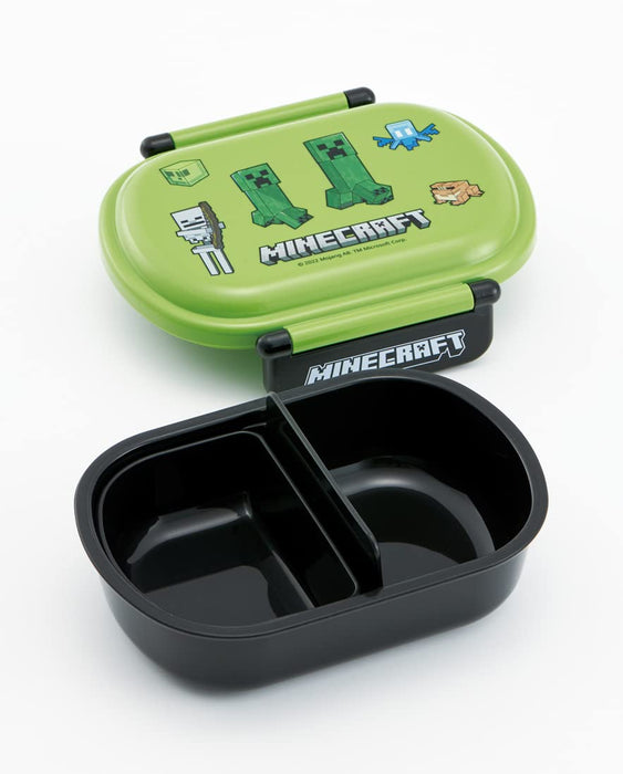 Skater Minecraft Lunchbox für Kinder, 360 ml, antibakteriell, hergestellt in Japan