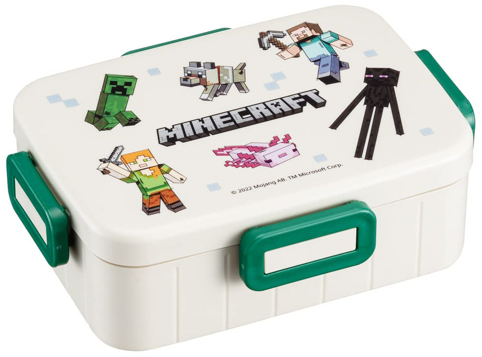Skater Minecraft Explorer Lunch Box 650ml Antibacterial 4-Point Lock Made in Japan for Women