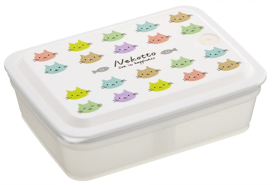 Skater Lunchbox mit Silberionen, antibakterielle Füllung, weiches Luftventil, bunt, Nekotto, 850 ml