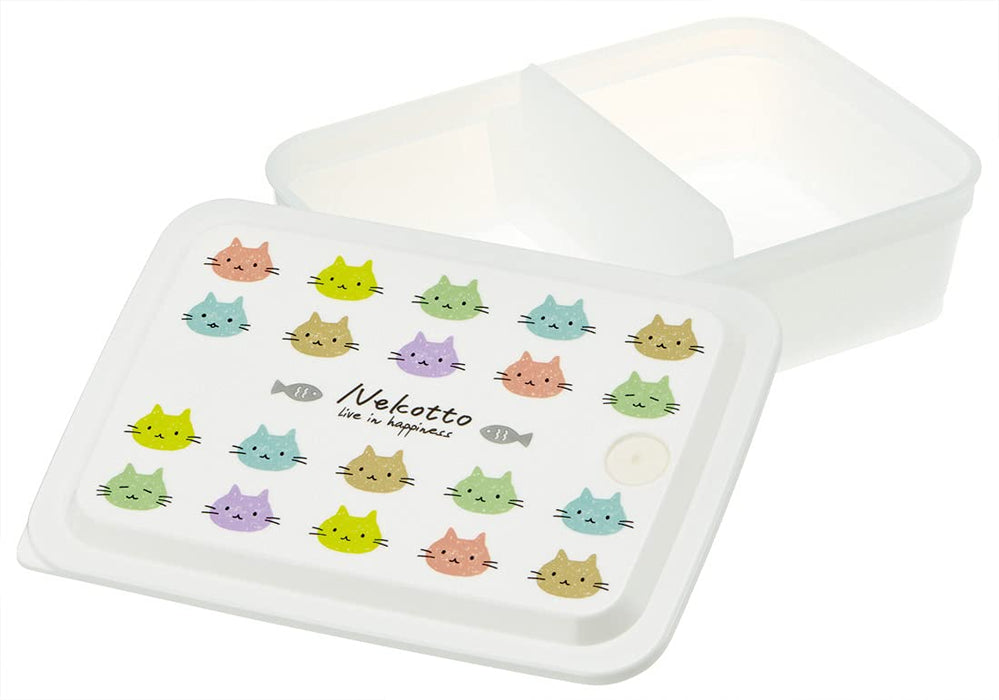 Skater Lunchbox mit Silberionen, antibakterielle Füllung, weiches Luftventil, bunt, Nekotto, 850 ml