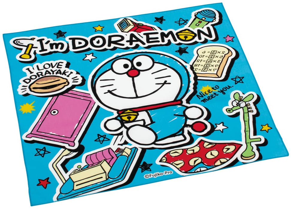 Skater Doraemon Aufkleber Lunchtuch 43 x 43 cm Authentisch Made in Japan