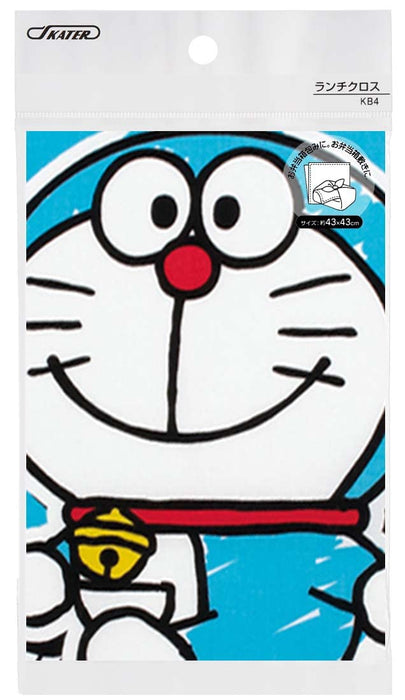 Skater Doraemon Autocollant Lunch Cloth 43 X 43 Cm Authentique Fabriqué au Japon