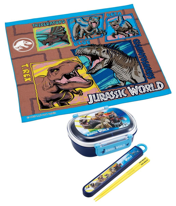 Skater Jurassic World Lunch Cloth 43x43 cm Authentic Made in Japan