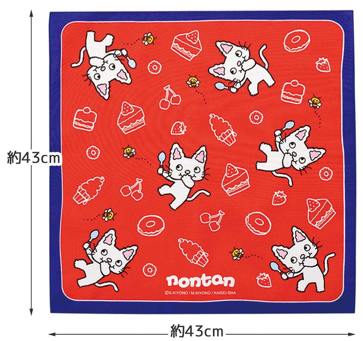 Skater Made in Japan Lunch Cloth Nontan 43 x 43 cm - Skater KB4-A