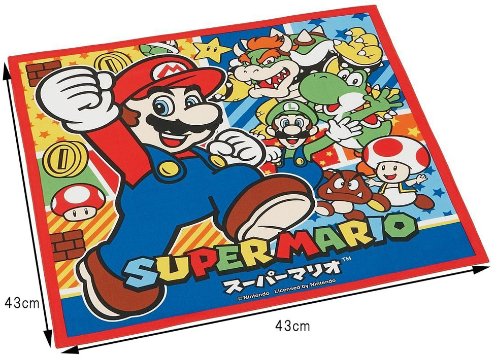 Skater Super Mario 17 Lunch Cloth Made in Japan