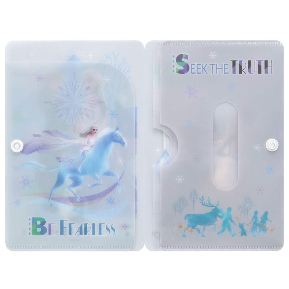Skater Disney Frozen 2 Mask Case Small Storage for Cards & Pocket Tissues - Mkc2- Japan Figure Store - #1 Bring To You The Best Japanese Goods