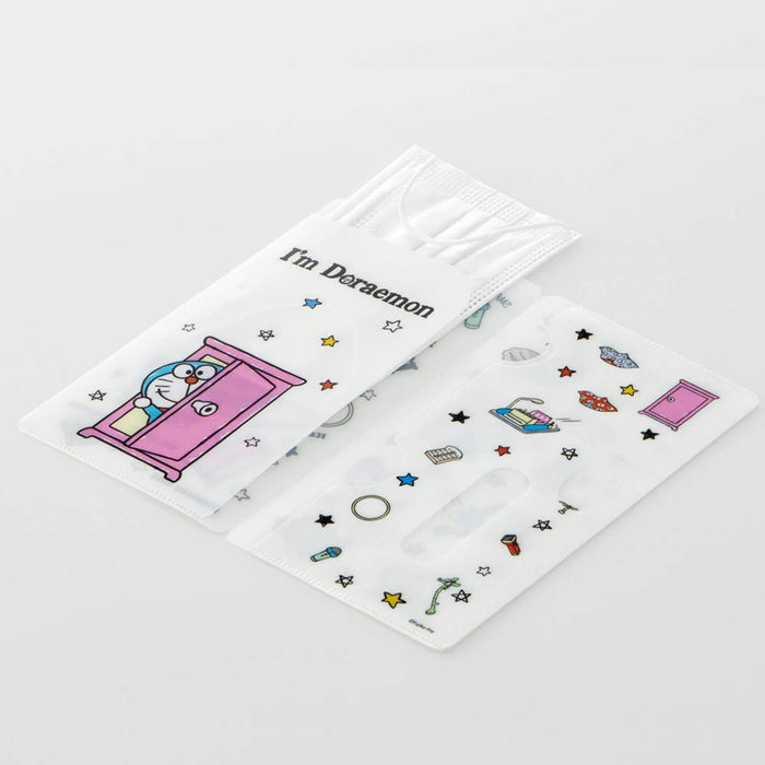 Skater Doraemon Secret Gadgets Maskenetui mit Taschentuch- und Kartenaufbewahrung