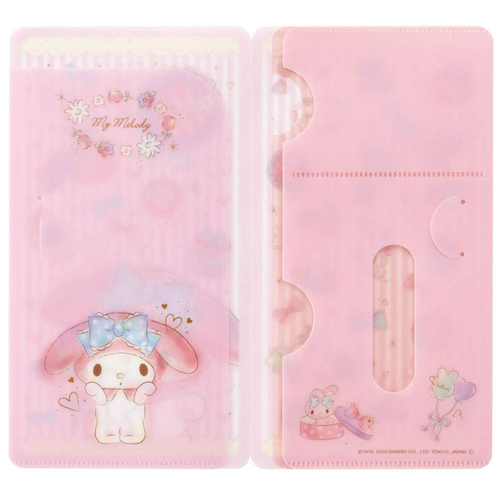 Skater My Melody Happiness Girl Mask Case - Small Item & Card Storage Sanrio Mkc1-A