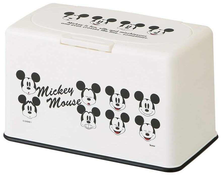 Skater Disney Mickey Mouse Mask Storage Lift-Up Type Holds 60 Masks - Mkst1-A