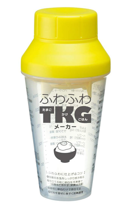 Skater Basic 380ml Egg Shaker and Tamagokake Gohan Measuring Cup Maker