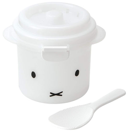 Skater 1 Cup Microwave Rice Cooker and Maker with Rack 640ml Capacity- Japan Figure Store - #1 Bring To You The Best Japanese Goods