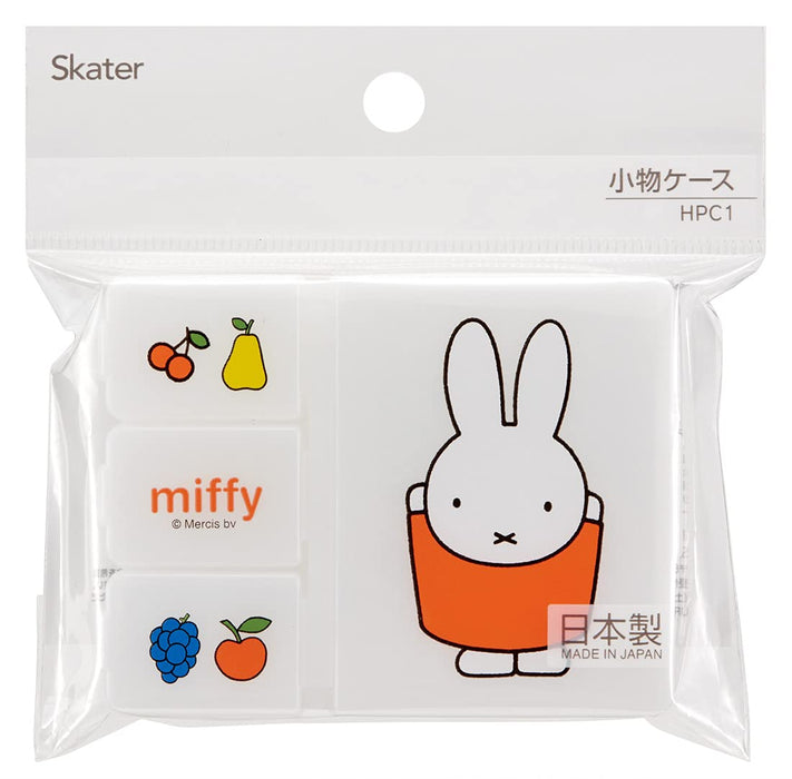 Skater Miffy 21 Mini Accessory Case - Medicine and Supplement Storage Made in Japan Hpc1-A