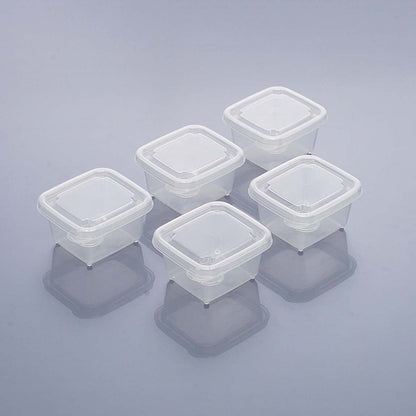 Skater Basic 60ml Sealable Mini Storage Containers Set of 5 - MMS2N-A- Japan Figure Store - #1 Bring To You The Best Japanese Goods
