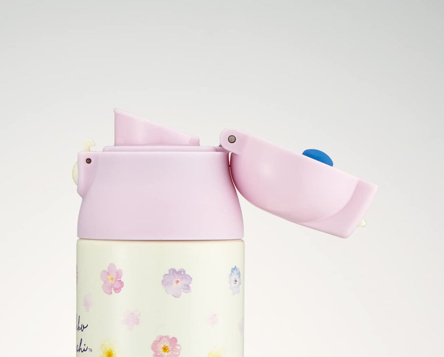 Skater Sumikko Gurashi Flower Isolierte Wasserflasche aus Edelstahl, 490 ml