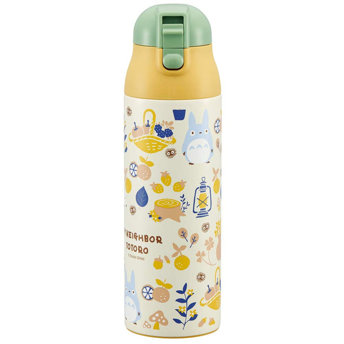 Skater Isolierte Wasserflasche aus Edelstahl, 500 ml, Mein Nachbar Totoro Ghibli-Design