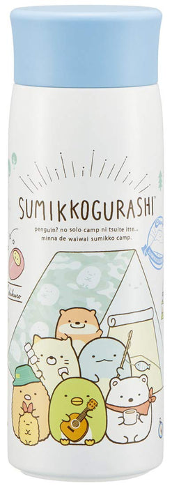 Skater Sumikko Gurashi 350 ml Edelstahl-Isolierwasserflasche für Camping