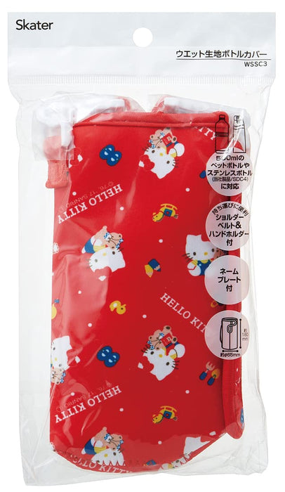 Skater Hello Kitty '80s Sanrio Water Bottle Cover with Strap & Holder SDC4/SKDC4 Compatible