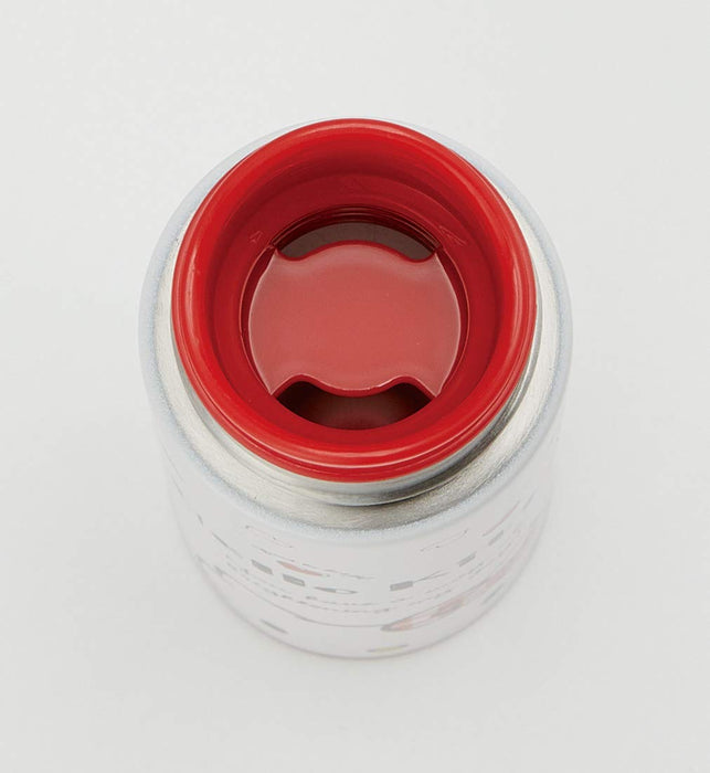 Skater Hello Kitty Mini Stainless Steel 120Ml Water Mug Bottle Red Heart