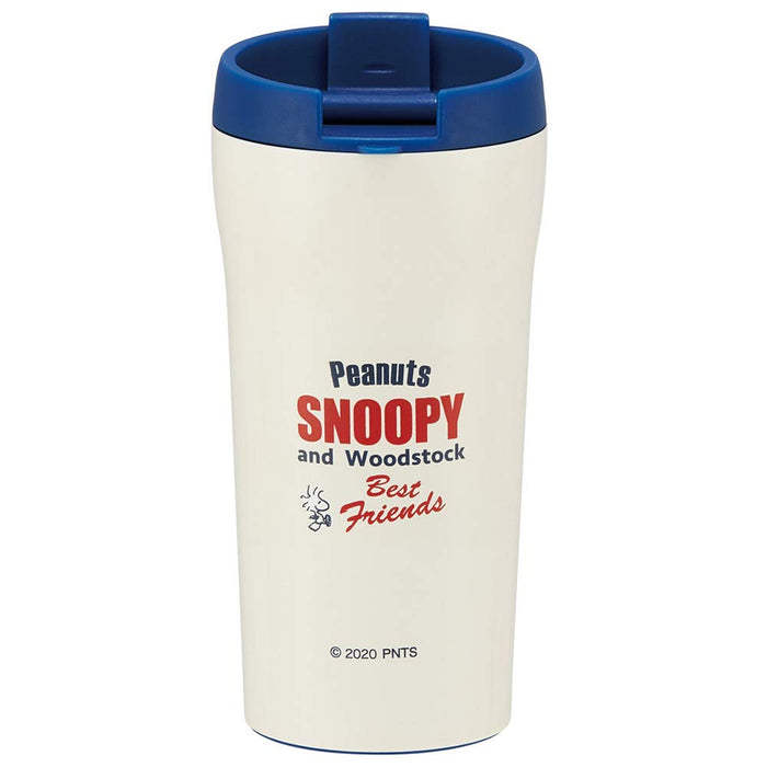 Skater 360Ml Snoopy Retro Label Water Bottle Mug Convenience Store Coffee Compatible