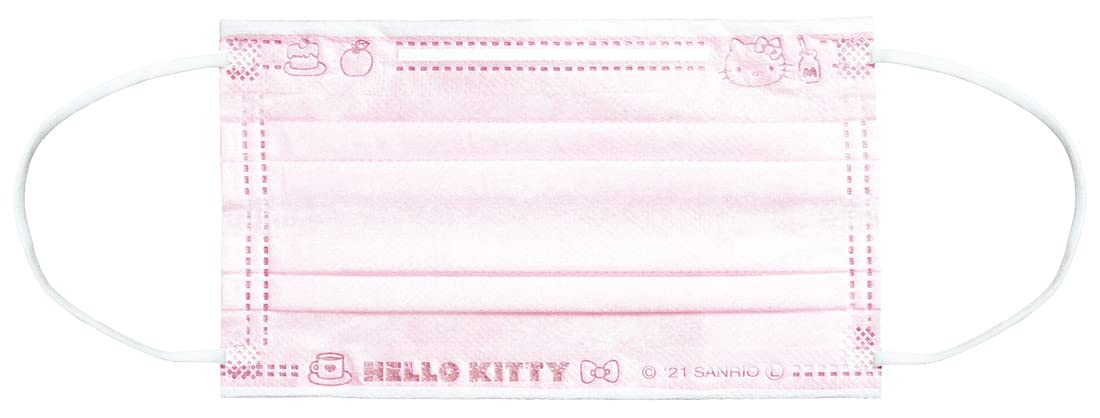 Skater Hello Kitty Sanrio Non-Woven Four-Ply Regular Size Masks Pack of 10 Mskpe-A