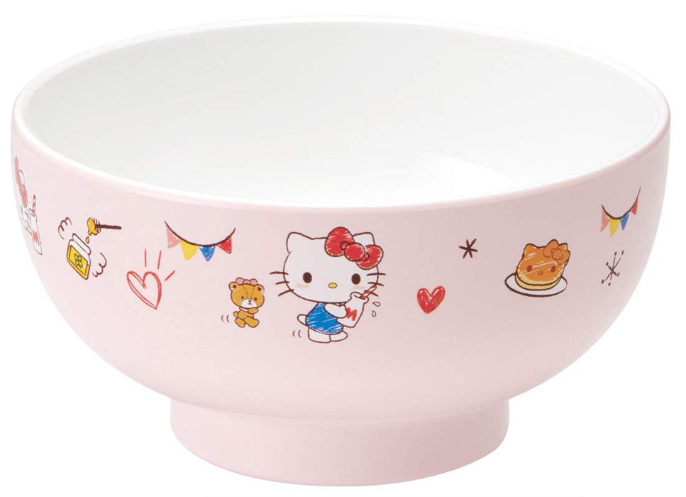 Skater 250ml Hello Kitty Painted Soup Bowl - Microwave and Dishwasher Safe